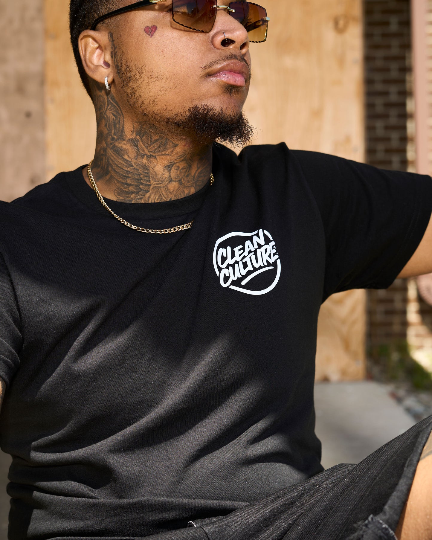 Clean Culture T-Shirt Black