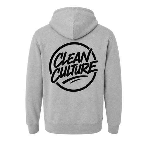 Clean Culture Heavyweight Hoodie Ash