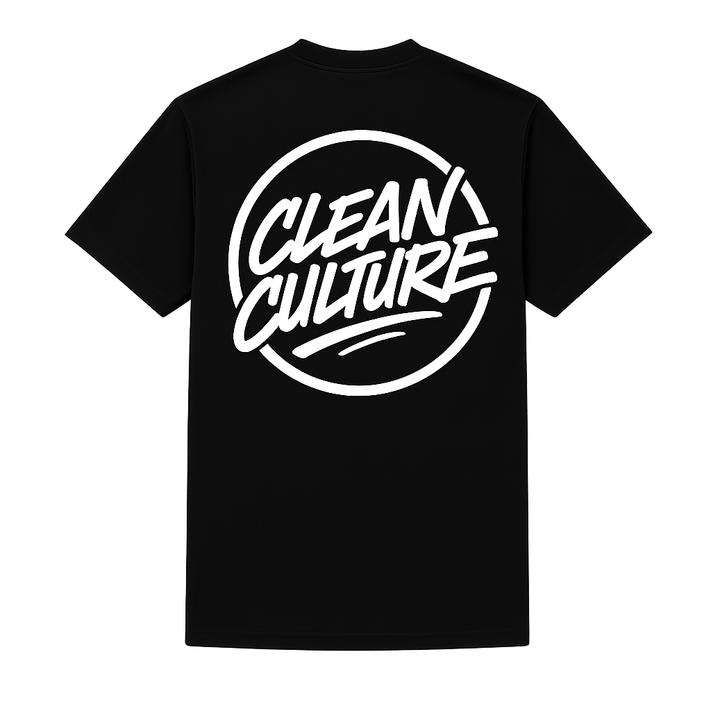 Clean Culture T-Shirt Black