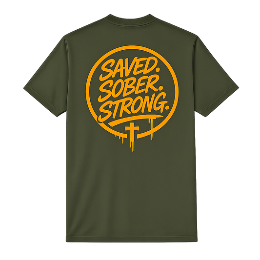 Saved. Sober. Strong T-Shirt