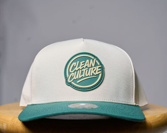 Patriot Hat Cream/Green