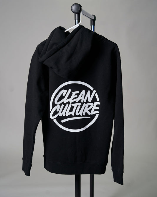 Clean Culture Heavyweight Hoodie Black