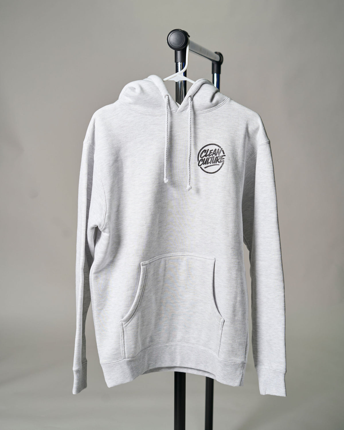 Clean Culture Heavyweight Hoodie Ash