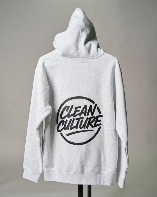 Clean Culture Heavyweight Hoodie Ash