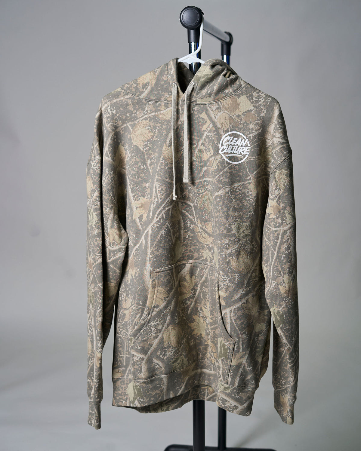 Clean Culture Heavyweight Hoodie Deadwood Camo