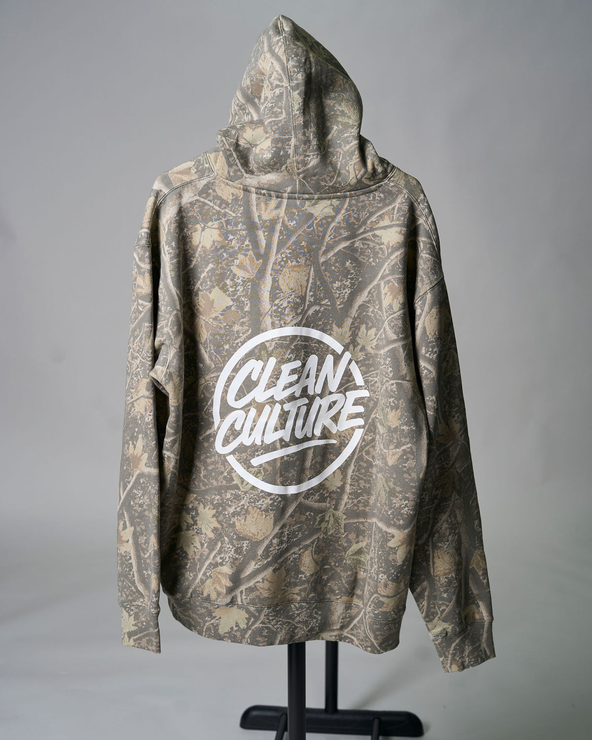 Clean Culture Heavyweight Hoodie Deadwood Camo