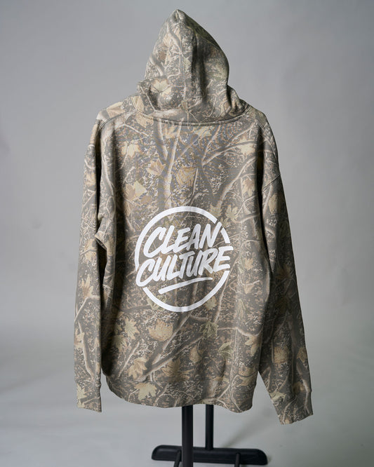 Clean Culture Heavyweight Hoodie Deadwood Camo