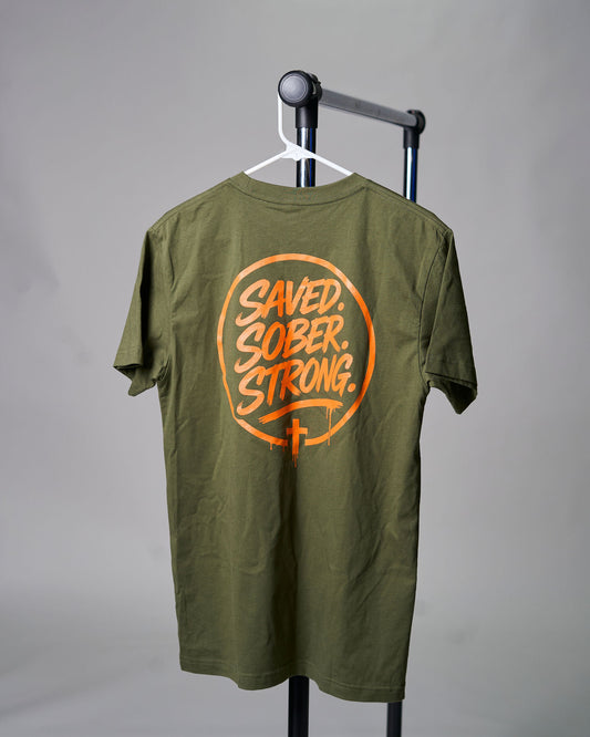 Saved. Sober. Strong T-Shirt