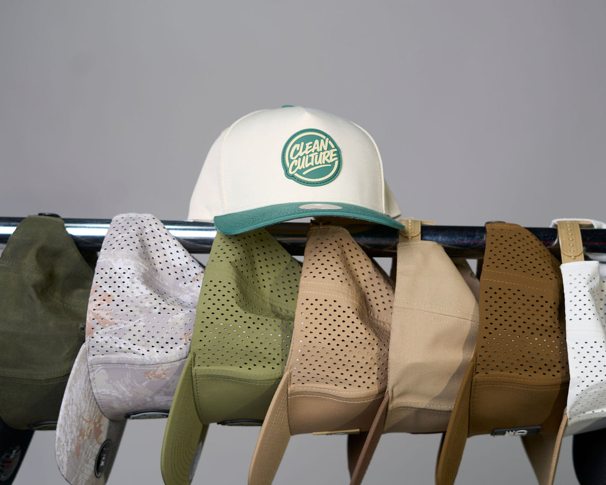 Patriot Hat Cream/Green