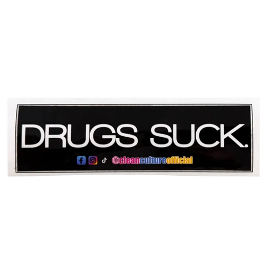 Drugs Suck Sticker